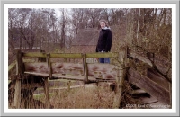 Suzanne enjoying a walk at the Arnhem Open-Air Museum