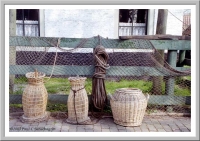 Fishing baskets at the Zuiderzee Museum