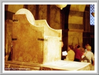 Charlemagne's throne in the Aachen Dom