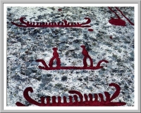 Bronze age rock carvings in Tanumshede