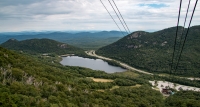 At the Canon Mountain Tramway in Franconia Notch