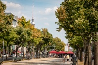 Along Unter den Linden in Berlin