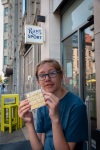 Kyle with RItter Sport bar in Berlin