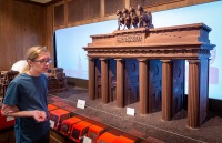 Sculptures at Rausch chocolate shop in Berlin