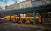 Konnopke's Imbiss at Eberwalderstrasse S-Bahn station in Berlin