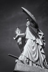 Statue on SchlossbrÃ¼cke in Berlin