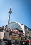 Fernsehturm and Alexanderplatz station in Berlin
