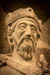 Statue of Charlemagne at the German History Museum in Berlin