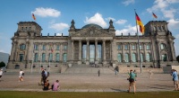 Reichstag building in Berlin