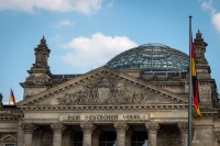 Reichstag building in Berlin