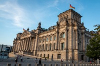 Reichstag building in Berlin