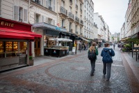 On Rue Cler in Paris