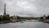 Eiffel Tower and River Seine in Paris