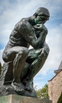 The Thinker at the Rodin Museum in Paris