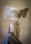 Winged Victory of Samothrace in the Louvre museum in Paris