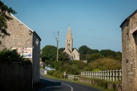 In Colleville-sur-Mer, Normandy