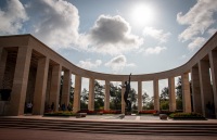 At the Normandy American Cemetery