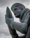 US Navy Monument at Utah Beach in Normandy