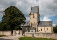 At Ã‰glise Saint-CÃ´me-et-Saint-Damien in Angoville-au-Plain, Normandy, France