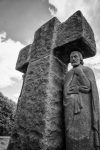 At La Cambe German War Cemetery, Normandy France