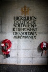 At La Cambe German War Cemetery, Normandy France