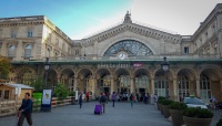 At Gare de l'Est in Paris