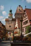 Markusturm u. RÃ¶derbogen in Rothenburg