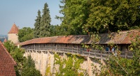 Along the walls in Rothenburg