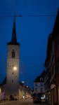 All Saints Church at night in Erfurt