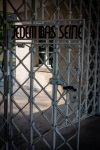 Entry gate at Buchenwald Concentration Camp Memorial