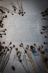 Memorial Plaque at Buchenwald Concentration Camp Memorial