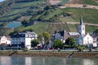 Kamp-Bornhofen from Rhine Cruise