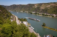 View from Burg Rehinfels in St. Goar