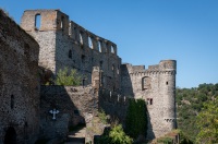 At Burg Rehinfels in St. Goar