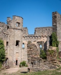 At Burg Rehinfels in St. Goar