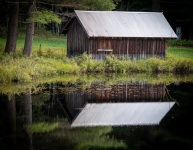 Shaw Pond in Long Lake, NY