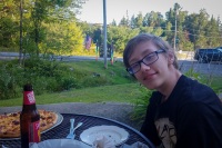 Kyle at Cellar Restaurant in Long Lake, NY