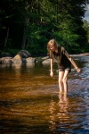 Kyle at Buttermilk Falls in Long Lake, NY