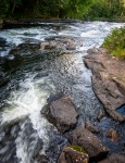 At Buttermilk Falls in Long Lake, NY