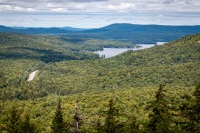 Hiking Coney Mountain in Tupper Lake, NY