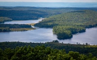 View from Kane Mountain in Caroga NY
