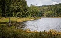Hiking to Indian Lake in Caroga NY