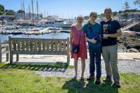Suzanne, Kyle and Paul in Camden ME