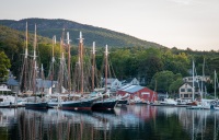 Sunrise in Camden, Maine