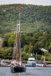 On the schooner Appledore in Camden, Maine