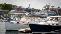 On the schooner Appledore in Camden, Maine