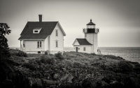 Curtis Island Light in Camden, Maine