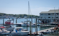 In Boothbay Harbor, Maine