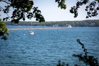 At the Rockland Breakwater