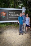 Kyle Paul and Suzanne at Acadia NP